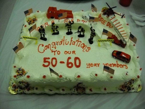 Cake for 2009 50-60 Year Members' Dinner