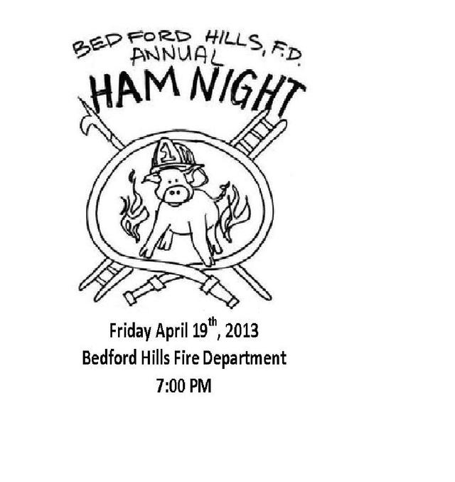 24th Annual Ham Night - Bedford Hills Fire Department