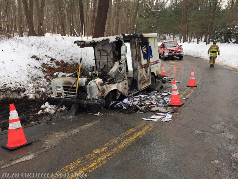 Engine 199 Runs as Additional Engine to Vehicle Fire - Bedford Hills ...