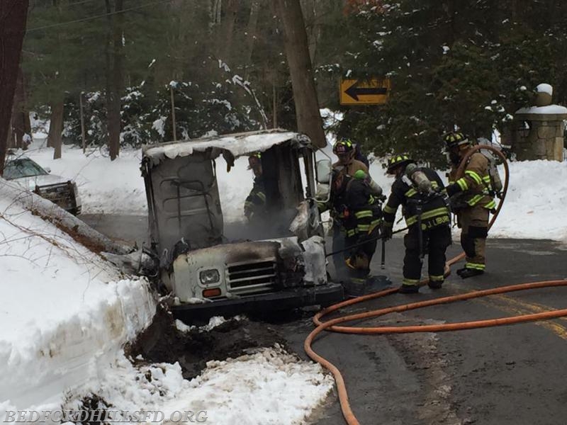 Engine 199 Runs as Additional Engine to Vehicle Fire - Bedford Hills ...