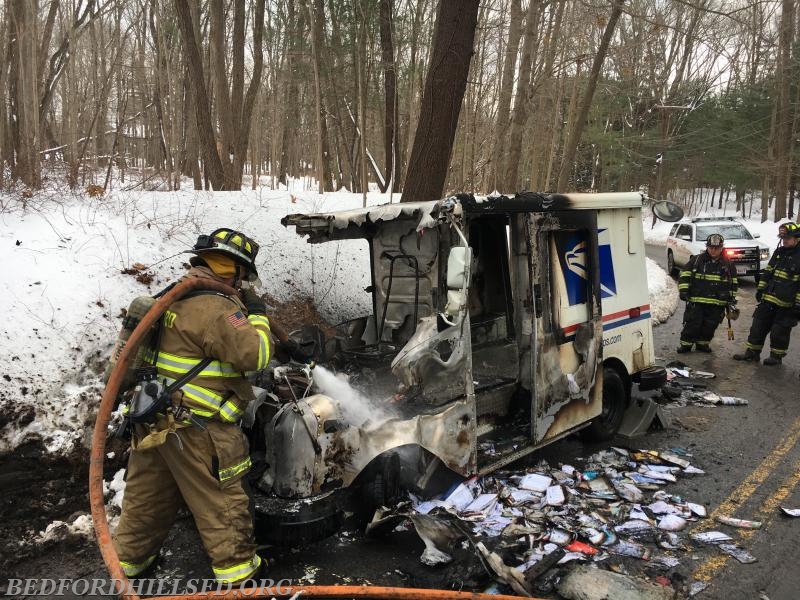 Engine 199 Runs as Additional Engine to Vehicle Fire - Bedford Hills ...